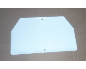 DRŽÁK SPZ - NA STAROU ZNAČKU (BÍLÝ LAK)